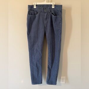 Brooks Brothers Slim Fit Light Blue Corduroy Pants Men’s Size 32x32